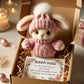 🔥Last Day: BUY 3 GET 1 FREE 🐇 Handmade Mini Bunny Hug 🎁 Cute Easter Gift