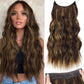 💖This Week's Hot Sales - 78% OFF🤩Women's Gradient Long Wavy Hair Wig, One-Piece with Adjustable Fit