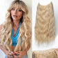 💖This Week's Hot Sales - 78% OFF🤩Women's Gradient Long Wavy Hair Wig, One-Piece with Adjustable Fit