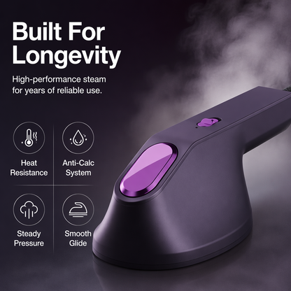 Portable steam iron