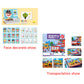 Magnetic Puzzles Face Dress Up Travel Game Double Side Preschool Educational Learning Toy for Kids