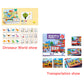 Magnetic Puzzles Face Dress Up Travel Game Double Side Preschool Educational Learning Toy for Kids