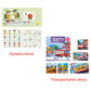 Magnetic Puzzles Face Dress Up Travel Game Double Side Preschool Educational Learning Toy for Kids