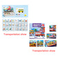 Magnetic Puzzles Face Dress Up Travel Game Double Side Preschool Educational Learning Toy for Kids