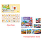 Magnetic Puzzles Face Dress Up Travel Game Double Side Preschool Educational Learning Toy for Kids