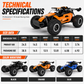 Race Any Terrain Instantly! No-Bump 4WD LED RC Car