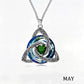🌲Xmas Hot Sales - 50% off💝Birthstone Celtic Knot Necklace for Women