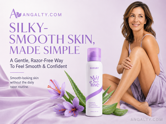 💖Gentle & Painless Hair Removal Cream Duo for Sensitive Skin, Say Goodbye To Unwanted Hair Without Pain👋