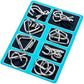Educational intellectual Toys IQ Toys,Metal Brain teaser Puzzles
