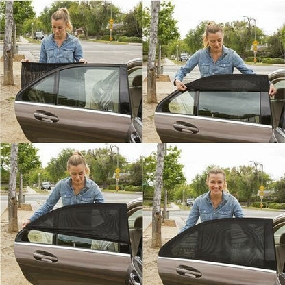 Car anti‑mosquito screen/net, car sunshade curtain, window mosquito net, insect‑proof car curtain, mosquito net for car glass, privacy window mesh