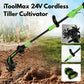 Dailyard™ Multifunctional 2-in-1 Cordless Tiller & Cultivator with Telescopic Pole