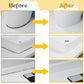 Bath Sealant Strip Self Adhesive 3 Rolls Caulk Tape White Waterproof Seal for Toilet Bathtub Shower Sink Wall Corner Kitchen with Sealing Tool 3.2m Length 38mm Width