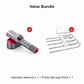 🥳2026 HOT SALE 50% OFF! 💞🧺💨Steam Iron & Steamer 2-in-1 – Kills 99.99% mites & bacteria. 5s preheat, 150ml tank. Ceramic plate, even heat. Safe for silk to cotton. Your fabric care essential. 🛡️🌿