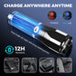 Rechargeable mini LED flashlight with high brightness