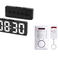 ⚡ Hot Sales 🔥Smart Digital Clock Camera with Dual Band WiFi (5GHz & 2.4GHz) | Home Security & Real-Time Monitoring System