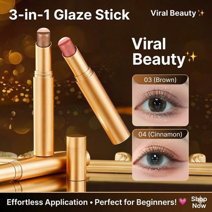 3 Color Eyeshadow Stick