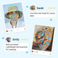 ⏳ Limited time 50% off! 💥Women's Floral Print Bucket Sun Hat with Mask (The more you buy, the higher the discount)