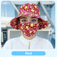 ⏳ Limited time 50% off! 💥Women's Floral Print Bucket Sun Hat with Mask (The more you buy, the higher the discount)