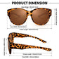 🎉LIMITED SALE：ONLY $16.99!!😎UV400 Protection Fit Over Glasses Sunglasses