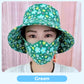 ⏳ Limited time 50% off! 💥Women's Floral Print Bucket Sun Hat with Mask (The more you buy, the higher the discount)