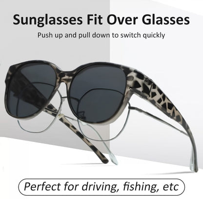 🎉LIMITED SALE：ONLY $16.99!!😎UV400 Protection Fit Over Glasses Sunglasses