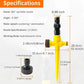 Stainless Steel Rotary Irrigation Tripod Telescopic Support Sprinkler