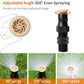 Stainless Steel Rotary Irrigation Tripod Telescopic Support Sprinkler