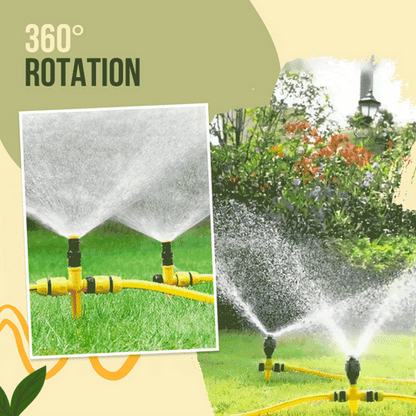 Stainless Steel Rotary Irrigation Tripod Telescopic Support Sprinkler