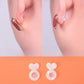 Clear Silicone Earring Backings With Strong Support
