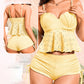 Women‘s Push-Up Tankini Swimsuits with Boyshorts