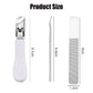 🎉Buy 2 Get 1 Free🎉Wide Jaw Opening Anti-Splash Slanted Nail Clipper