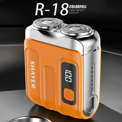 ⚡ LIMITED-TIME 50% OFF! 💥 Portable Mini Men's Electric Shaver – AI Beard Sensing, Magnetic Head, Fast Charge ✨