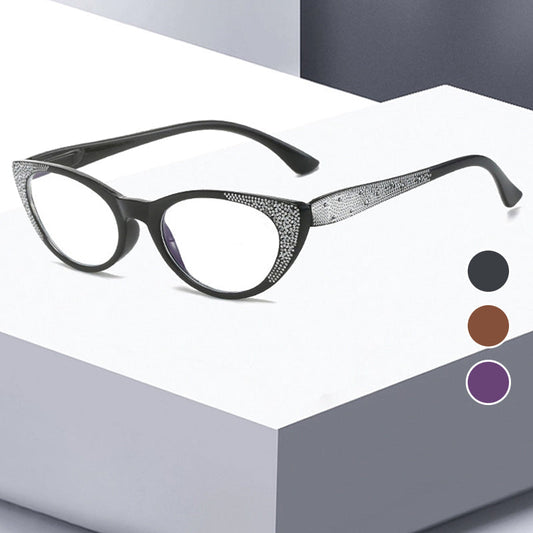 👓Limited Time 50% Off- Cat's Eye Reading Glasses with Blue Light Blocker