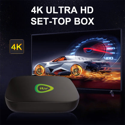 📺 60% OFF NOW! ✨ 4K Ultra HD Set-Top Box - Streaming & Recording, HDR10+ & Voice Remote, Compatible with All TVs 🛜📦