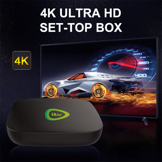 📺 60% OFF NOW! ✨ 4K Ultra HD Set-Top Box - Streaming & Recording, HDR10+ & Voice Remote, Compatible with All TVs 🛜📦