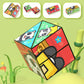 🧒✨Creative Folding Panda Magic Cube Toy for Kids