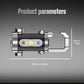 🥳2026 HOT SALE🥳💞50K+ SOLD! 🔦💡 50% OFF! Keychain Flashlight – LED+COB dual light, 7 modes for every need. Ultra-light 29g – clip it on your keys or jacket. Never be caught in the dark again – safe walks, every time! 🚶✅