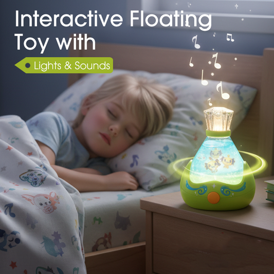 Interactive Floating Toy with Lights & Sounds