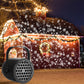 🎅【🎁Best Christmas Gift🎁】🎄16-Pattern USB Christmas Projector Light