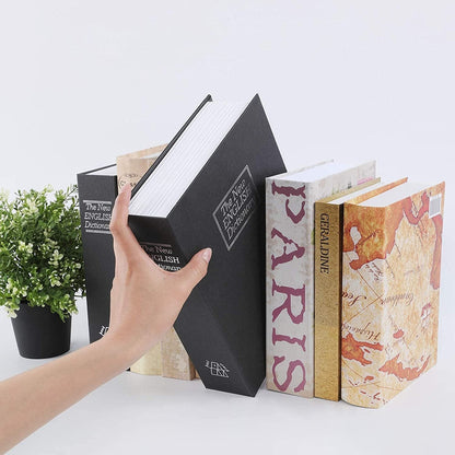 📚 50% OFF! 🔒 Secret safe – Realistic book & lock – Hide your valuables 🕵️‍♂️