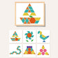 ⏰Christmas Gift Recommendations 50% OFF💥Wooden Magnetic Pattern Block Puzzle Set