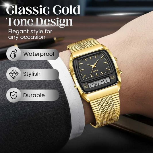 ⏰Limited-time offer💥💥LIEBIG Roman Retro Dual System Multi-Function Digital Sports Watch