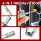 Quick Change Car Tire Valve Tool Kit