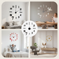 🕒3D DIY Silent Frameless Luminous Wall Clock