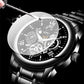 ⌚Time-Limited 50% OFF NOW! 🔥Men's Waterproof Roman Skeleton Automatic Mechanical Watch