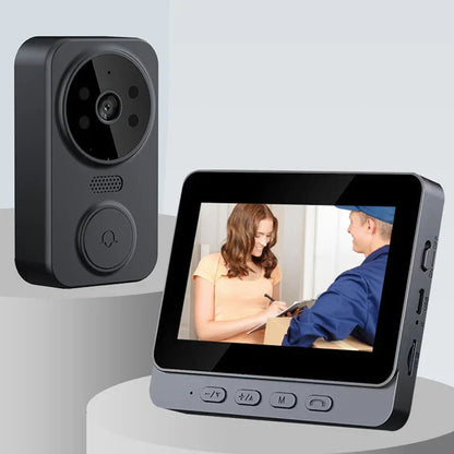 🎁🎁LAST DAY SPECIAL PRICE!Wireless Video Doorbell with Monitor