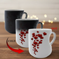 Color-changing Ceramic Mug with Heart-shaped Handle 💝✨