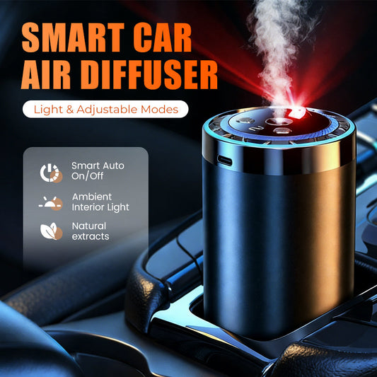 🔥🔥50% off 🔥Smart Car Diffuser Set with Light & Spray Modes