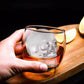 Skull-shaped ice cube mold