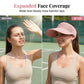 🔥SunSafeTok Women’s High Ponytail Visor Hat 🧢 Breathable, Open-Top UV400 Protection ☀️🇬🇧  Perfect for Running, Hiking, Beach Days & Everyday “That Girl” Style 💁‍♀️✨